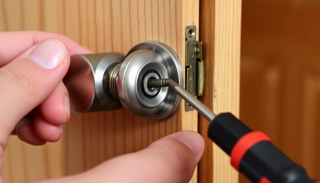 deadbolt lock installation