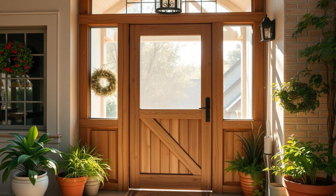 do it yourself wood screen door