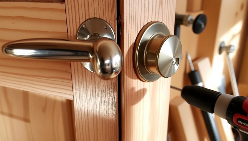 door hardware installation