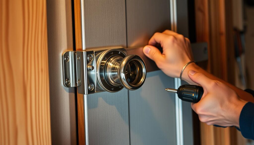 door hardware installation