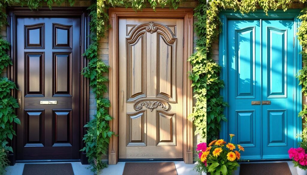 exterior door finishes