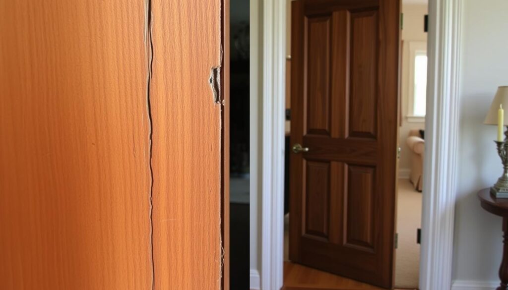 replace damaged door