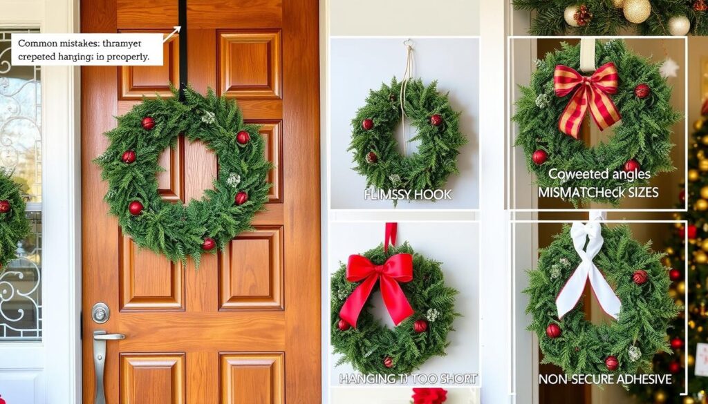 wreath hanging mistakes